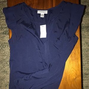 Motherhood maternity small navy shirt never worn